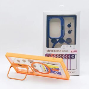 Transparent Magnetic Phone Case with Camera Shield for Samsung
