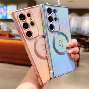 Colorful Heart Magnetic Samsung Phone Case price in Bangladesh
