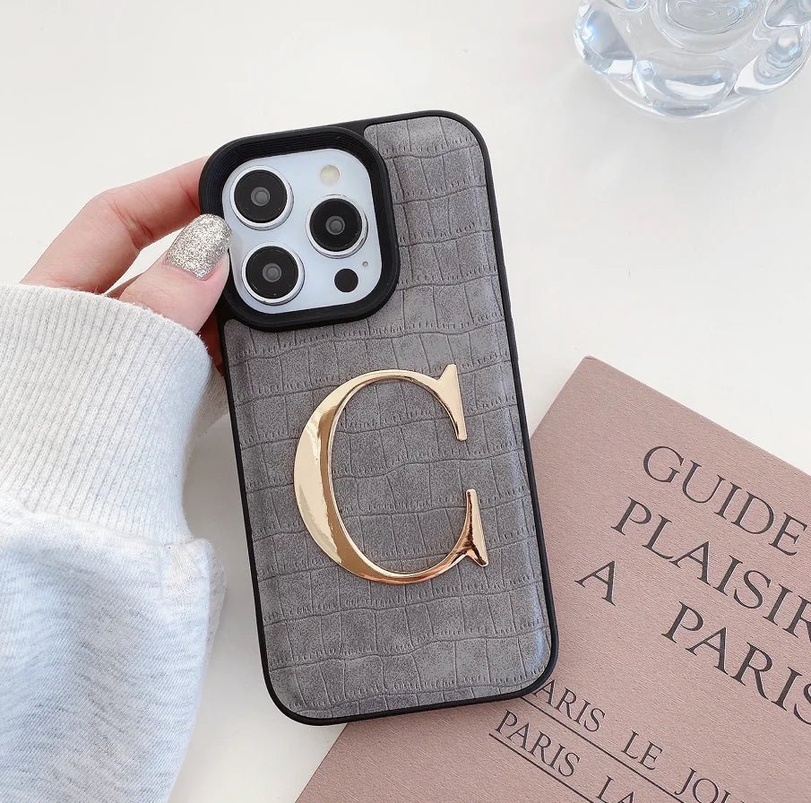 Crocodile Texture Leather Case for iPhone Models 2