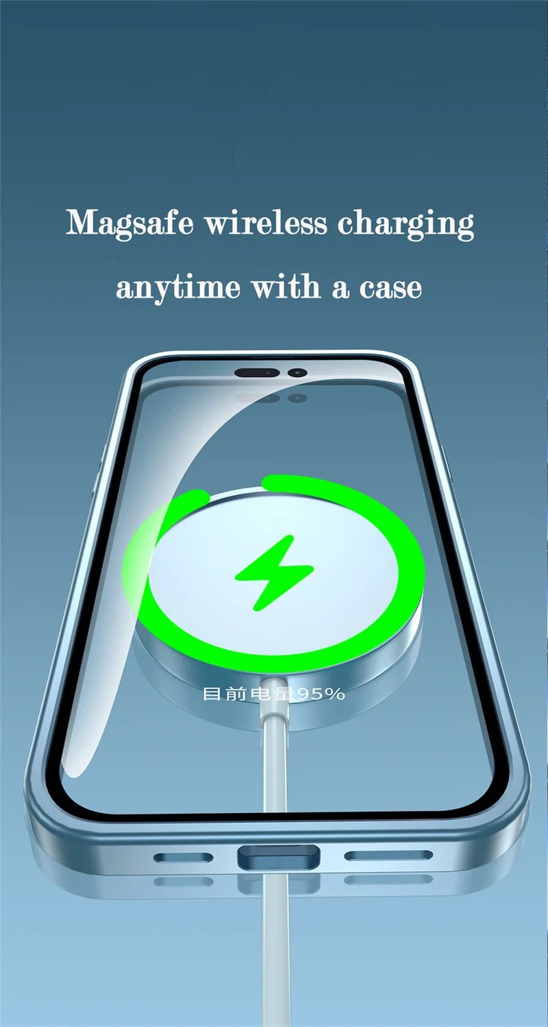 Durable Magnetic Case for iPhone Models 4