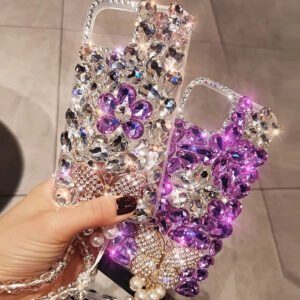 Glittering Diamond Phone Case for iPhone Models