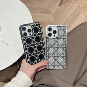 Glittering Shock-Resistant Case for iPhone Models