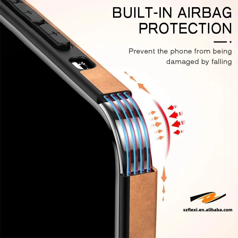 Lambskin Leather Case for Various iPhone Models 3