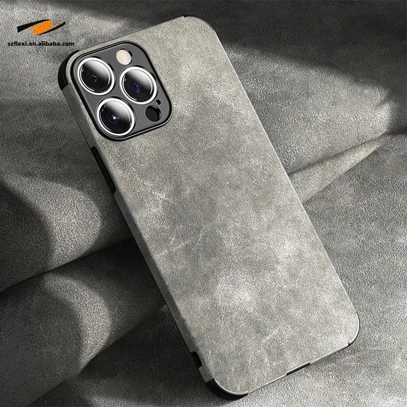 Lambskin Leather Case for Various iPhone Models 7
