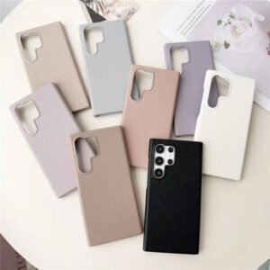 Lambskin PU Leather Samsung Phone Case price in Bangladesh