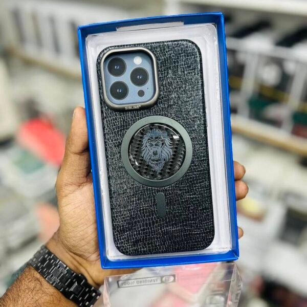 Leather MagSafe Case for iPhone 15 and 16 Models