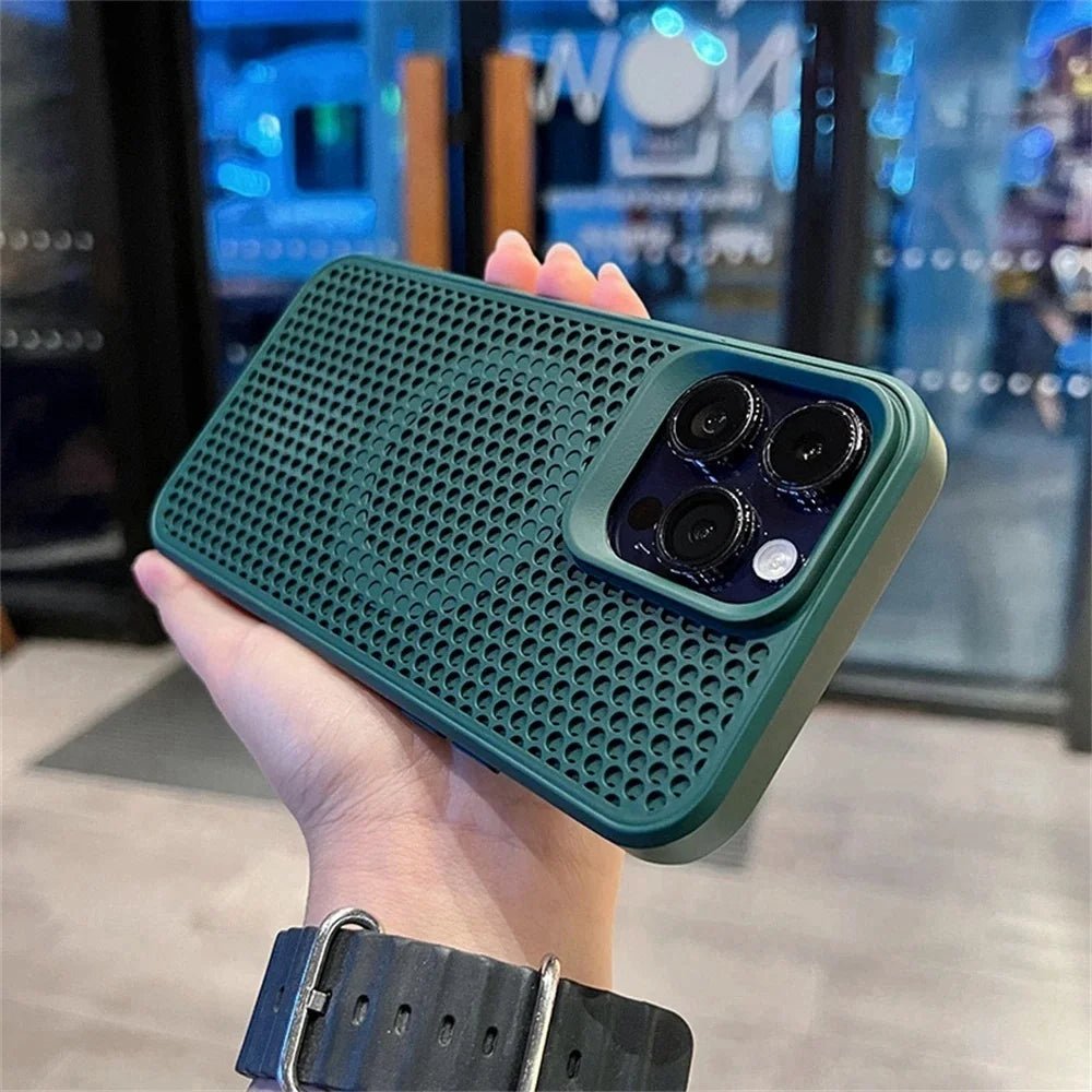Magnetic Cooling Mesh iPhone Case price in Bangladesh 12