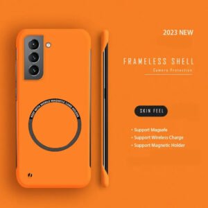 Magnetic Matte Phone Case for Samsung Galaxy Models 12