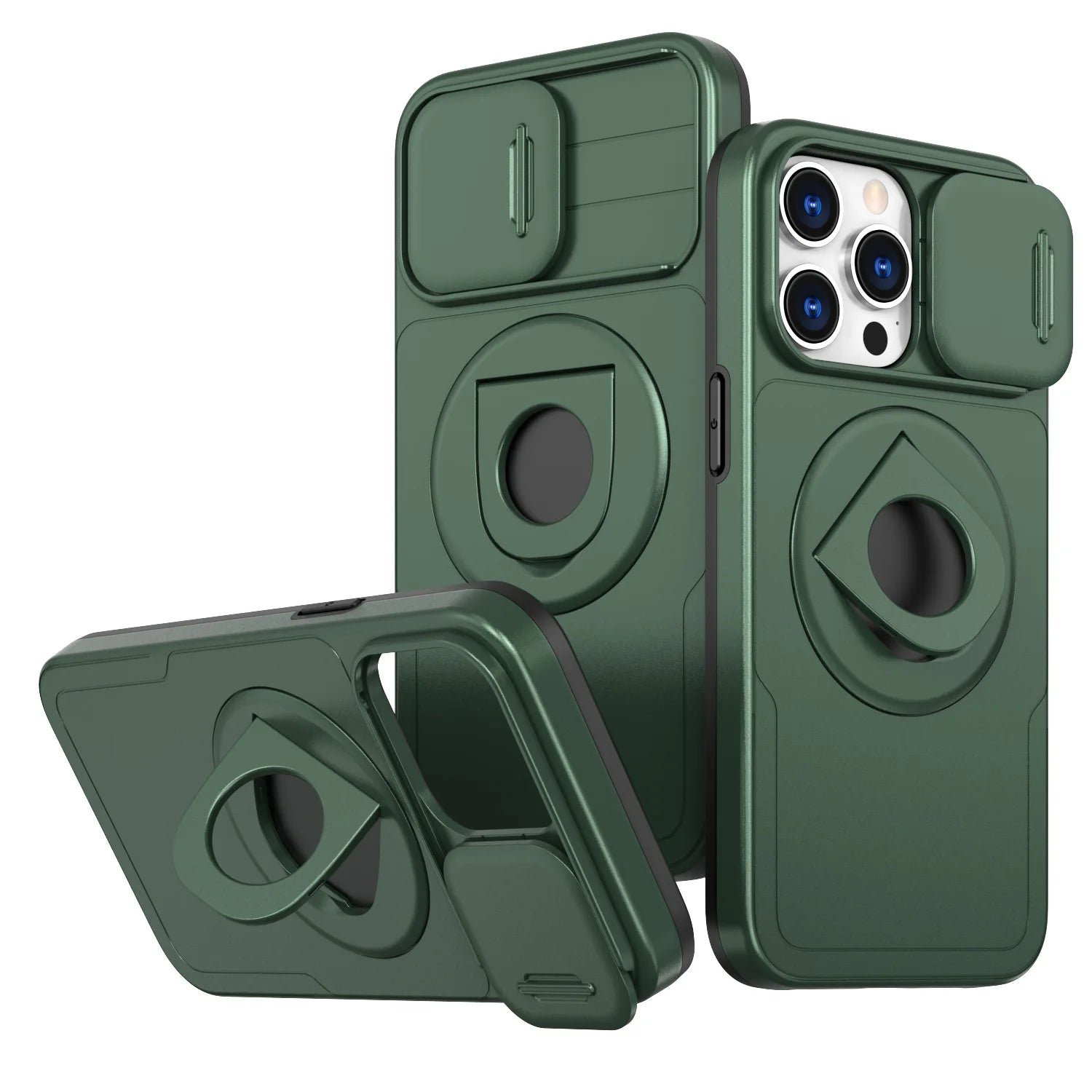 Magnetic Rotating Case for Various iPhone Models 11
