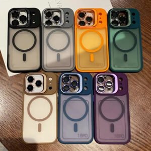 Matte Magnetic iPhone Case with Translucent Finish