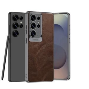 Metallic Lens Protective Case for Samsung S23 S24 S25 6