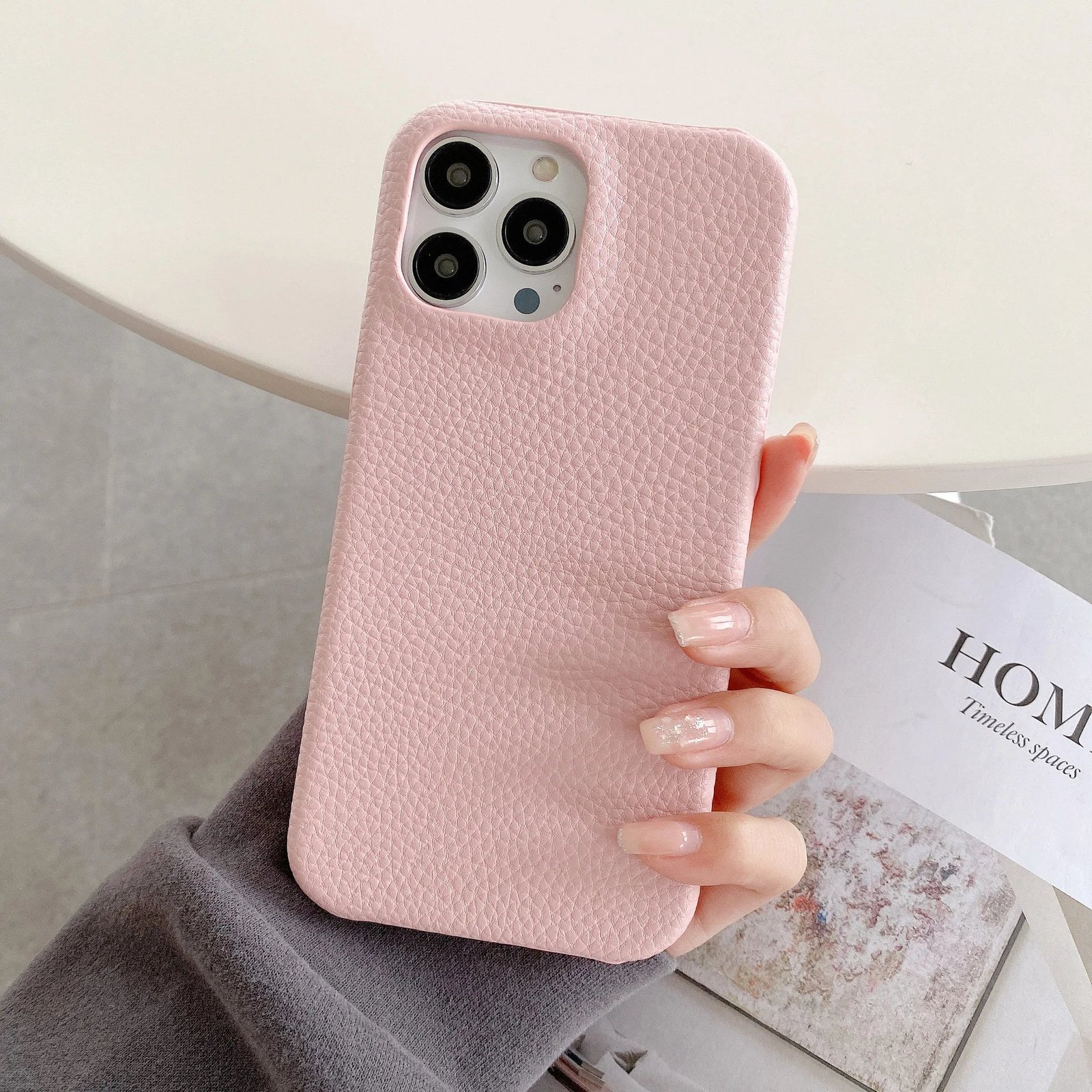 Personalized Leather Phone Case for iPhone Models 24