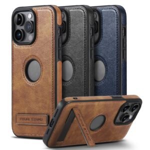 PU Leather iPhone Case with Stand Price in Bangladesh