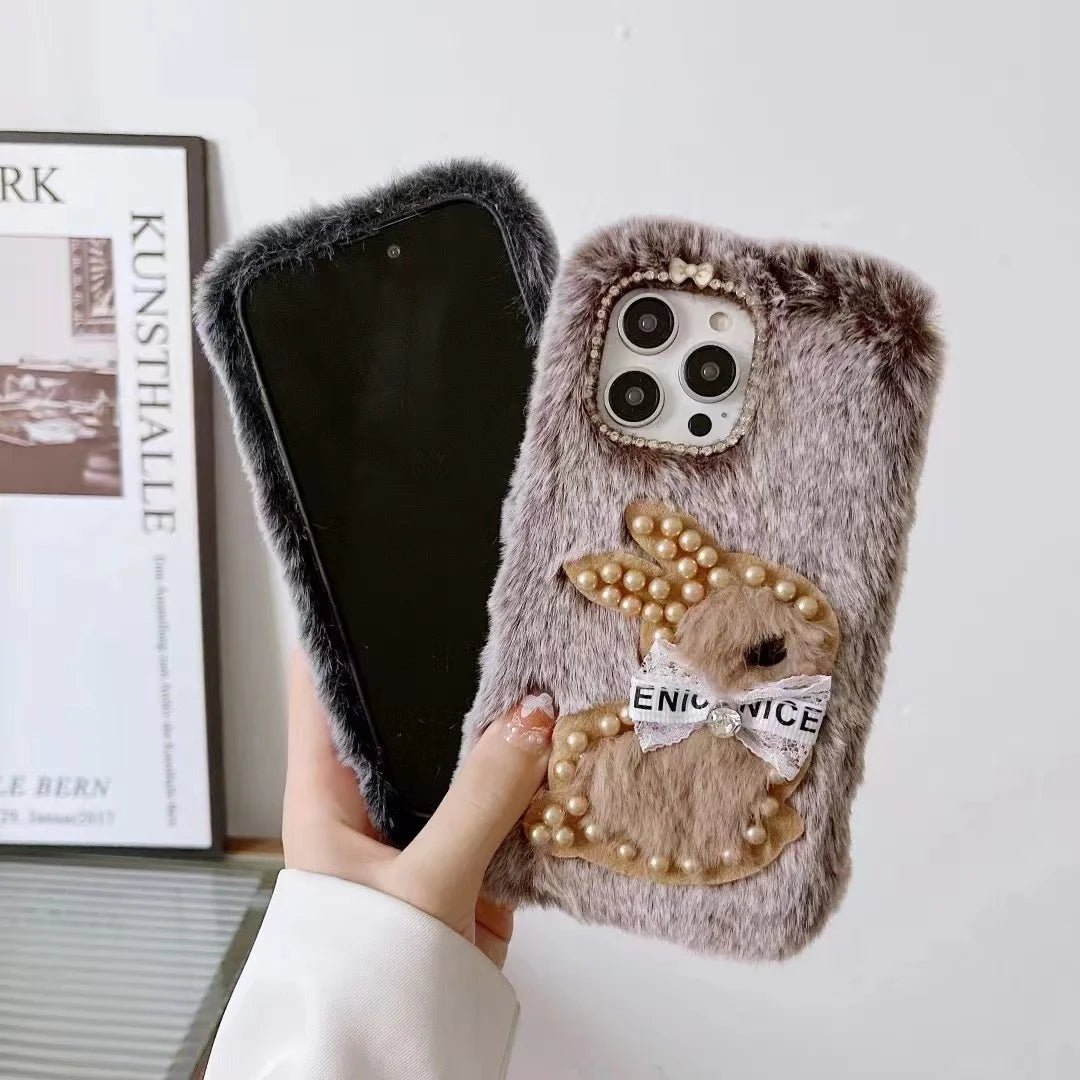 Rabbit Fur Plush iPhone Case price in Bangladesh 3