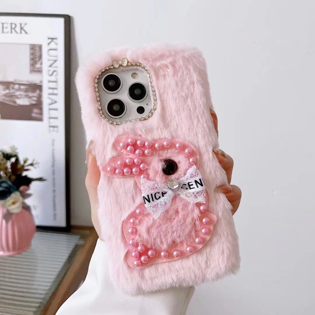 Rabbit Fur Plush iPhone Case price in Bangladesh 8