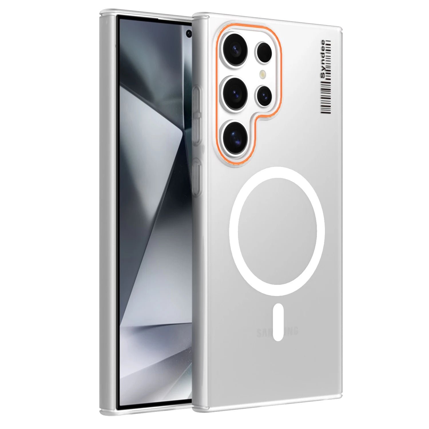 Samsung Clear Matte Magnetic Phone Cover 8