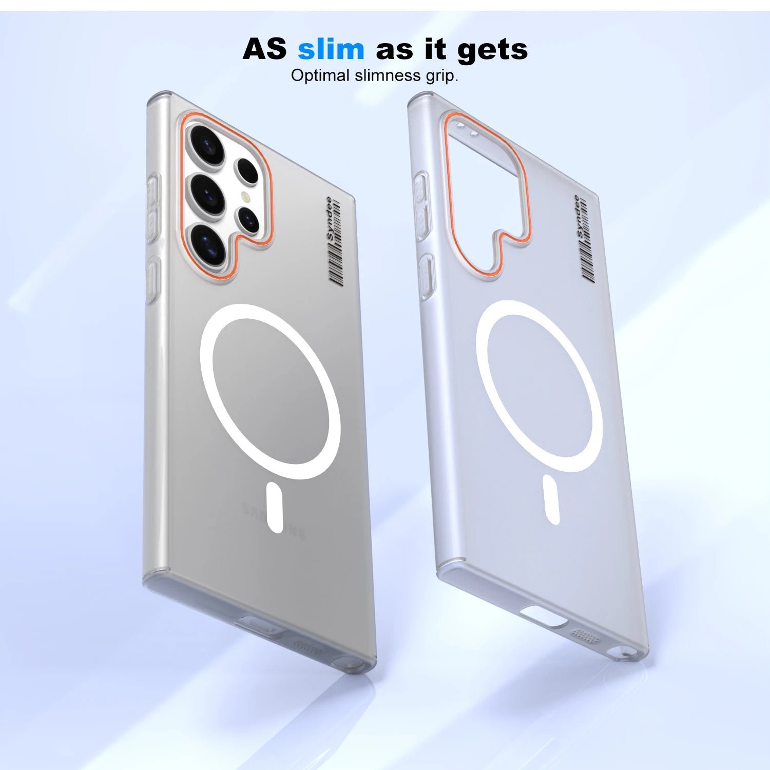 Samsung Clear Matte Magnetic Phone Cover 2
