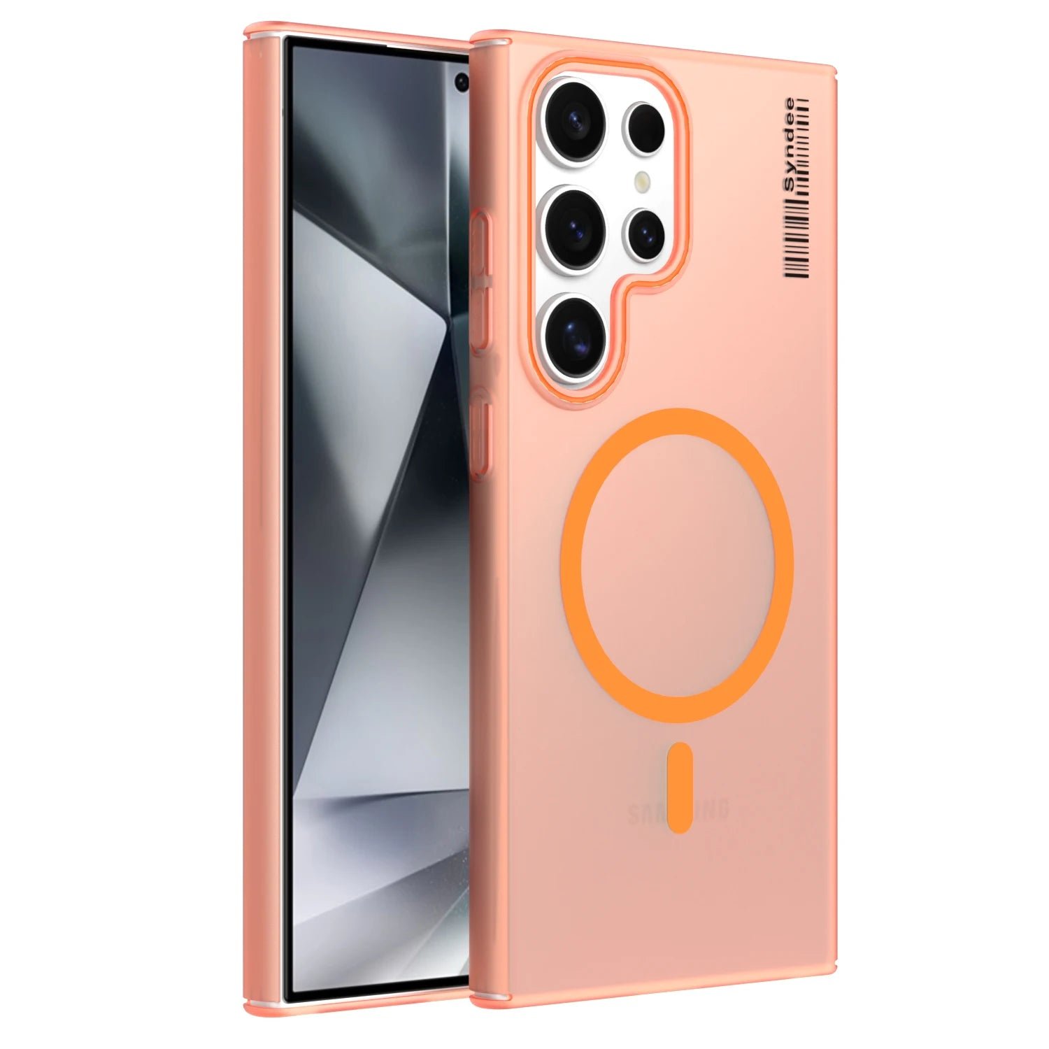 Samsung Clear Matte Magnetic Phone Cover 9