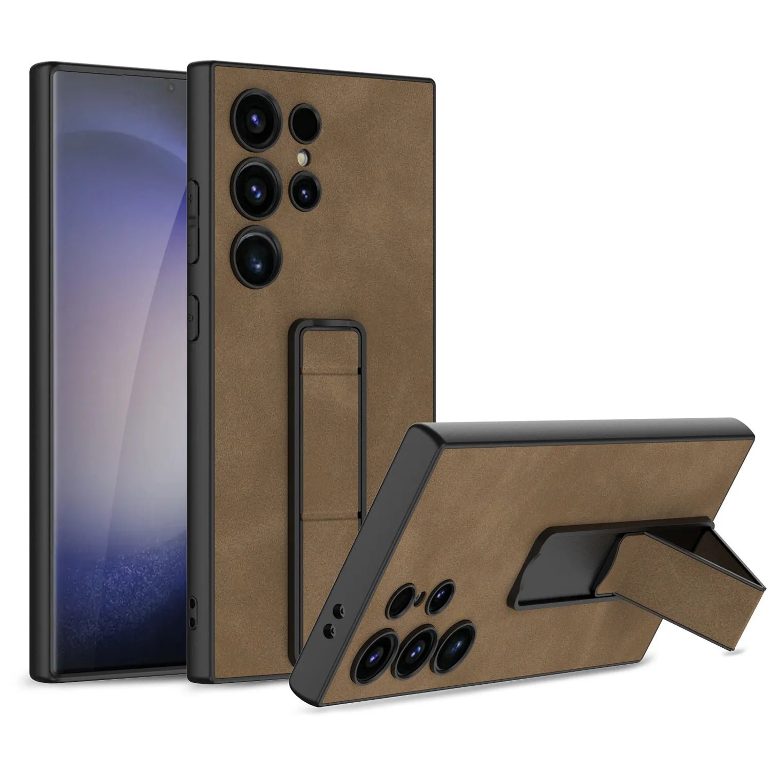 Samsung Galaxy Leather Case with Stand and Shock Protection 9