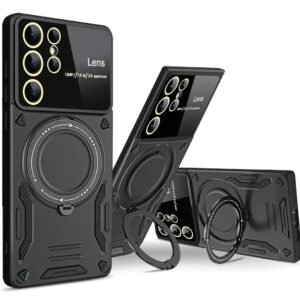 Magnetic Shockproof Ring Case for Samsung Smartphones 6