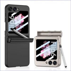 Samsung Galaxy Z Flip 5/6 Magnetic Case with Pen Holder price in Bangladesh