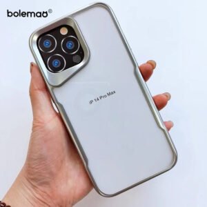 Shockproof Clear TPU iPhone Case price in Bangladesh
