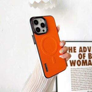 Shockproof Leather Case for iPhone 9
