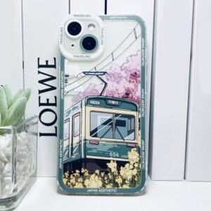 Shockproof Silicone iPhone Case with Japanese Mountain Design price in Bangladesh