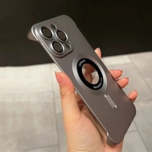 Slim Magnetic Charging Cover for iPhone Models
