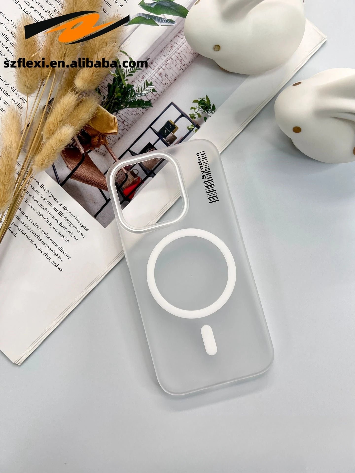 Slim Matte iPhone Case with Magnetic Charging Support 6