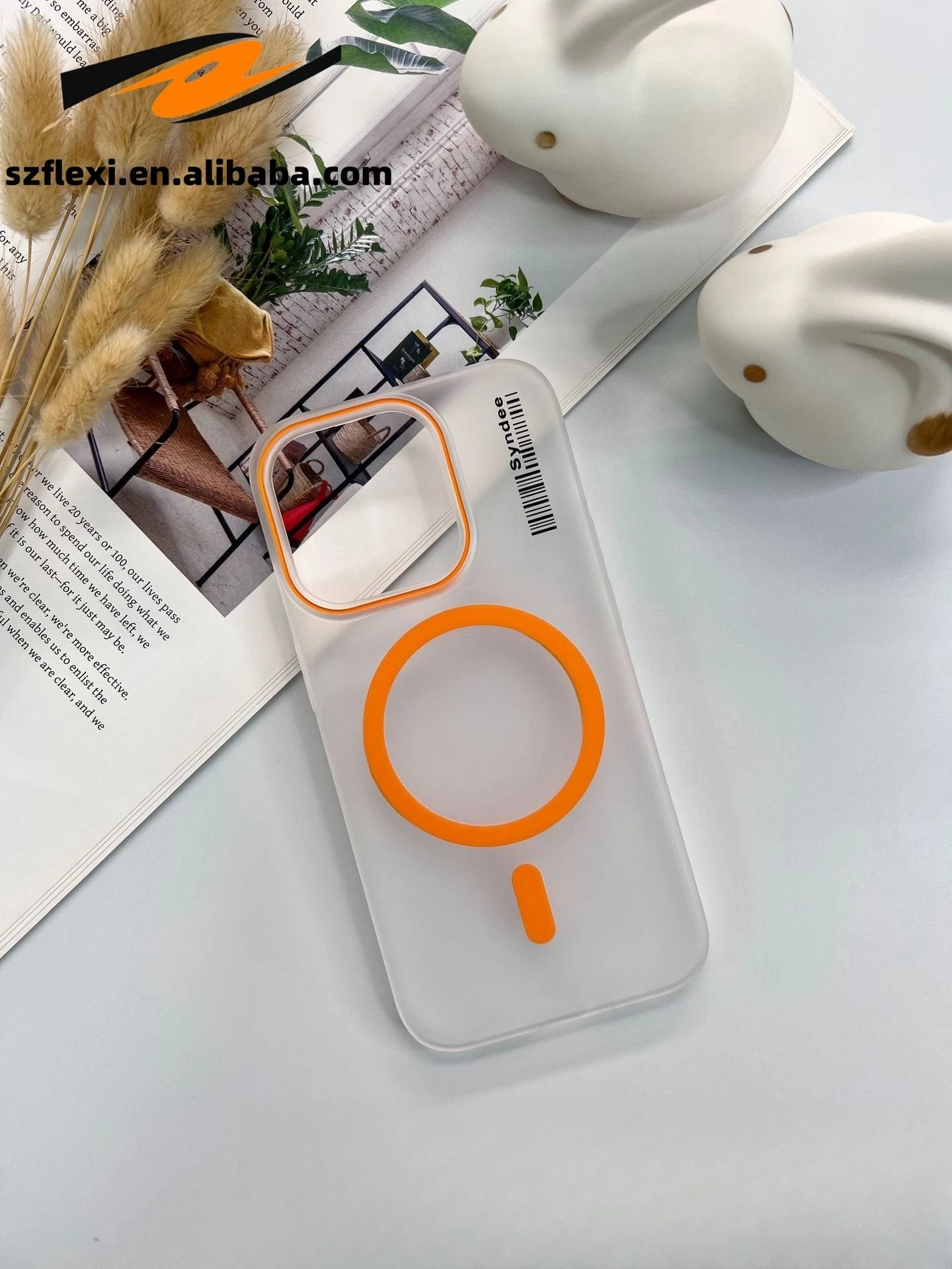 Slim Matte iPhone Case with Magnetic Charging Support 9