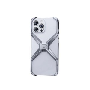 Slim Metal Shock-Resistant Case for iPhone Models