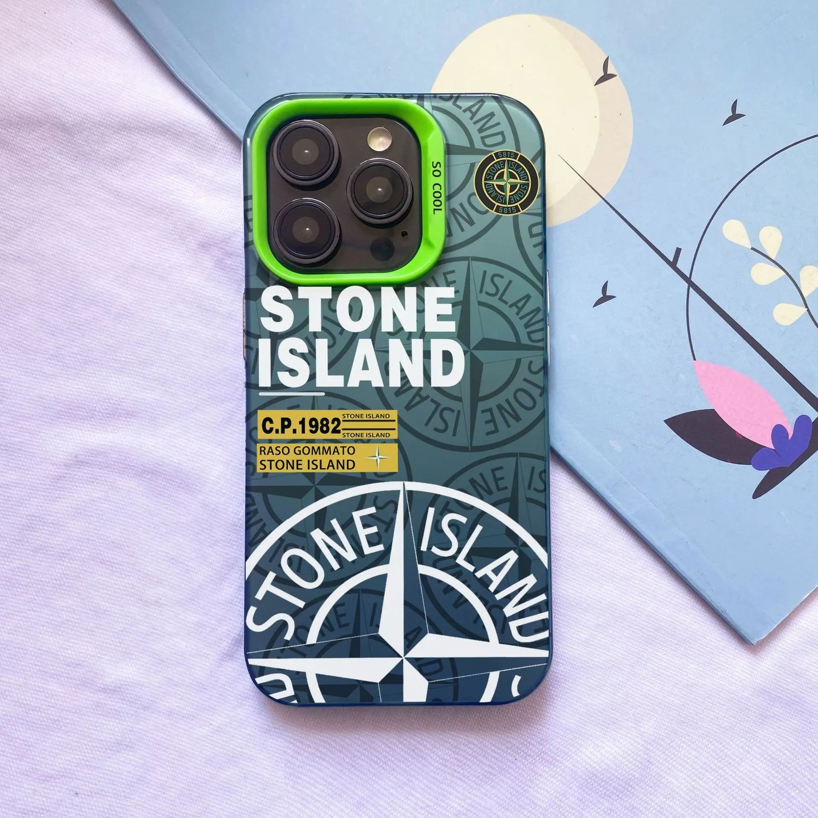 Stone Island Protective Case for iPhone Models 10