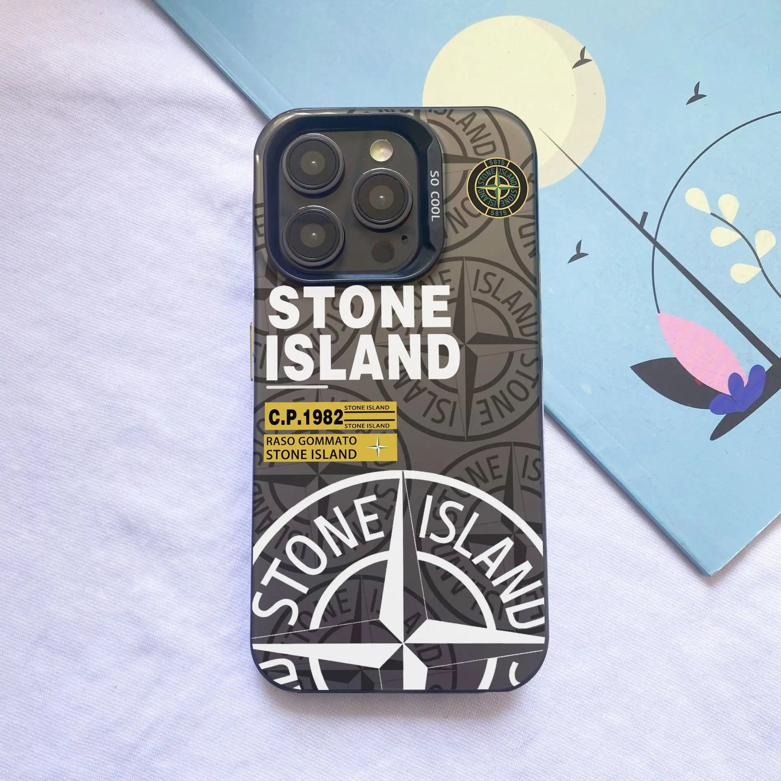 Stone Island Protective Case for iPhone Models 11