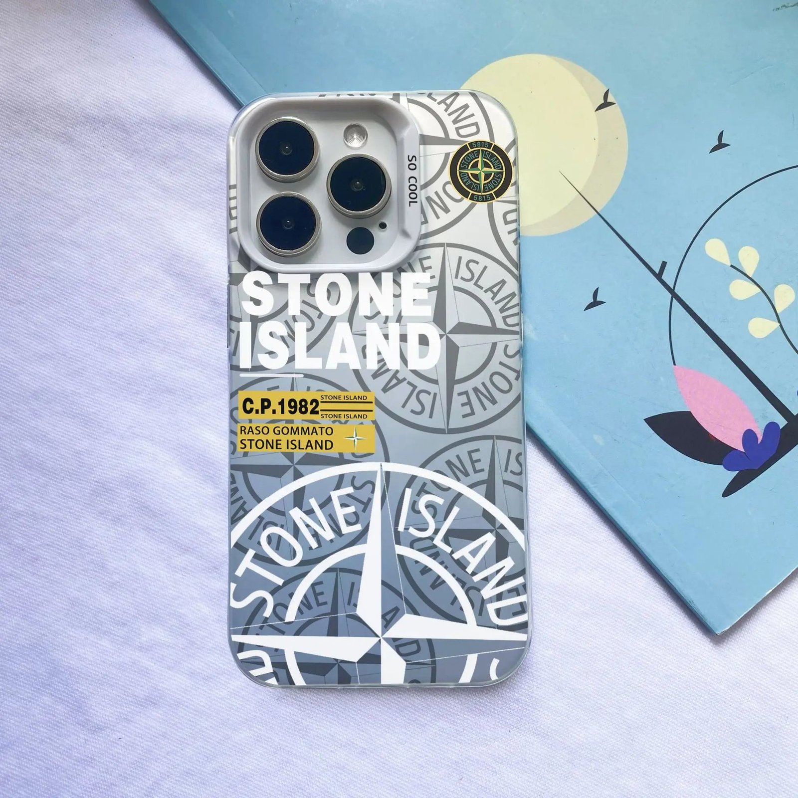 Stone Island Protective Case for iPhone Models 12