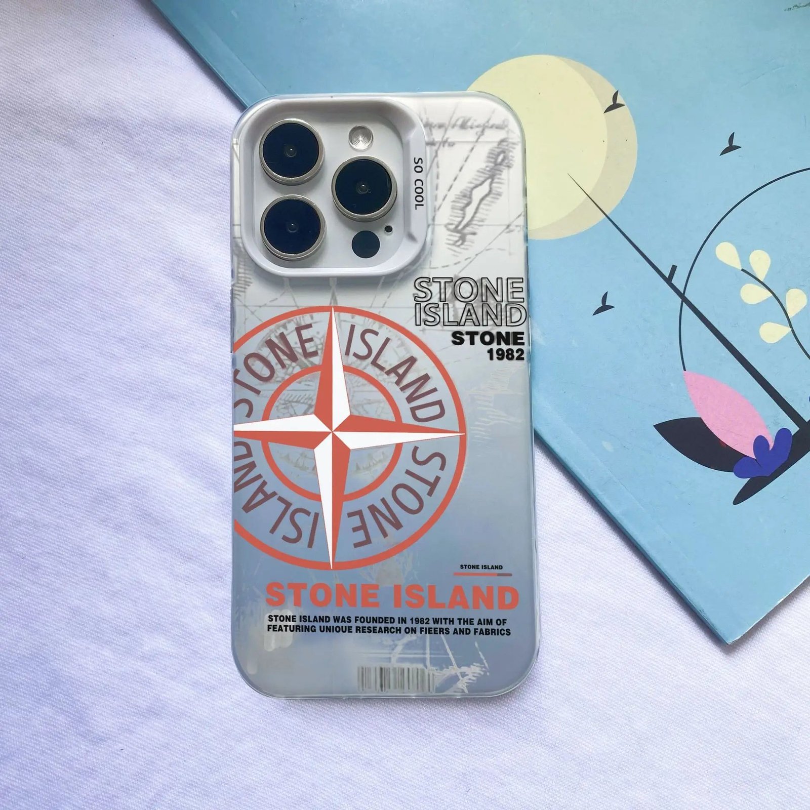 Stone Island Protective Case for iPhone Models 13