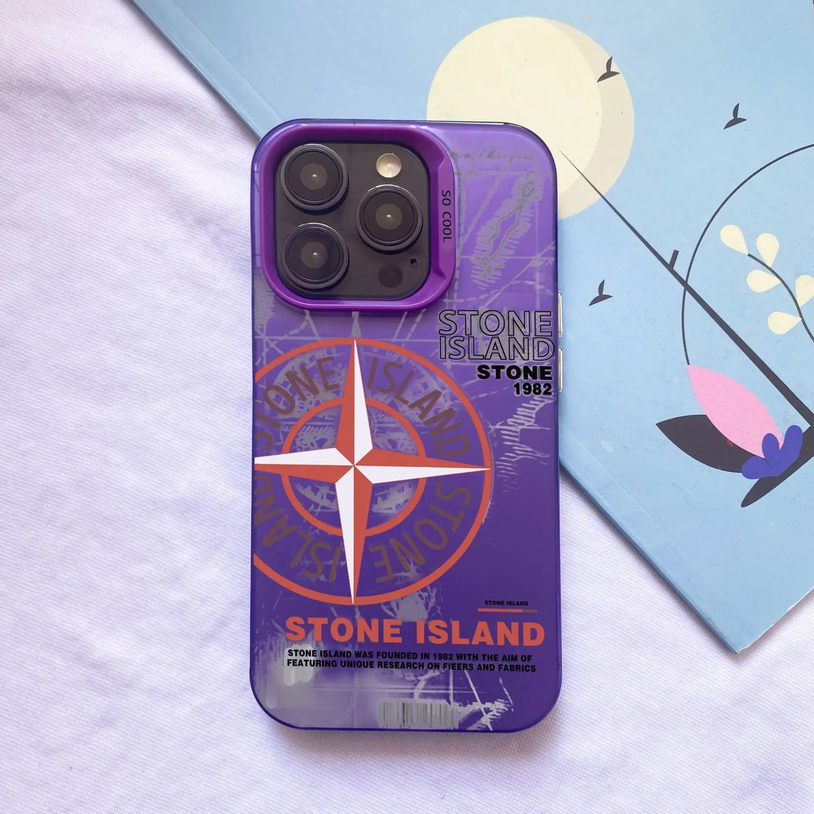 Stone Island Protective Case for iPhone Models 14