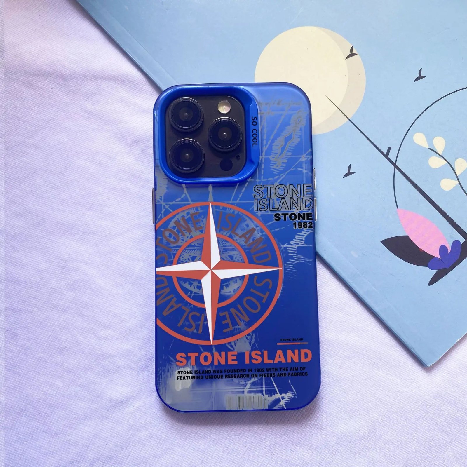 Stone Island Protective Case for iPhone Models 15
