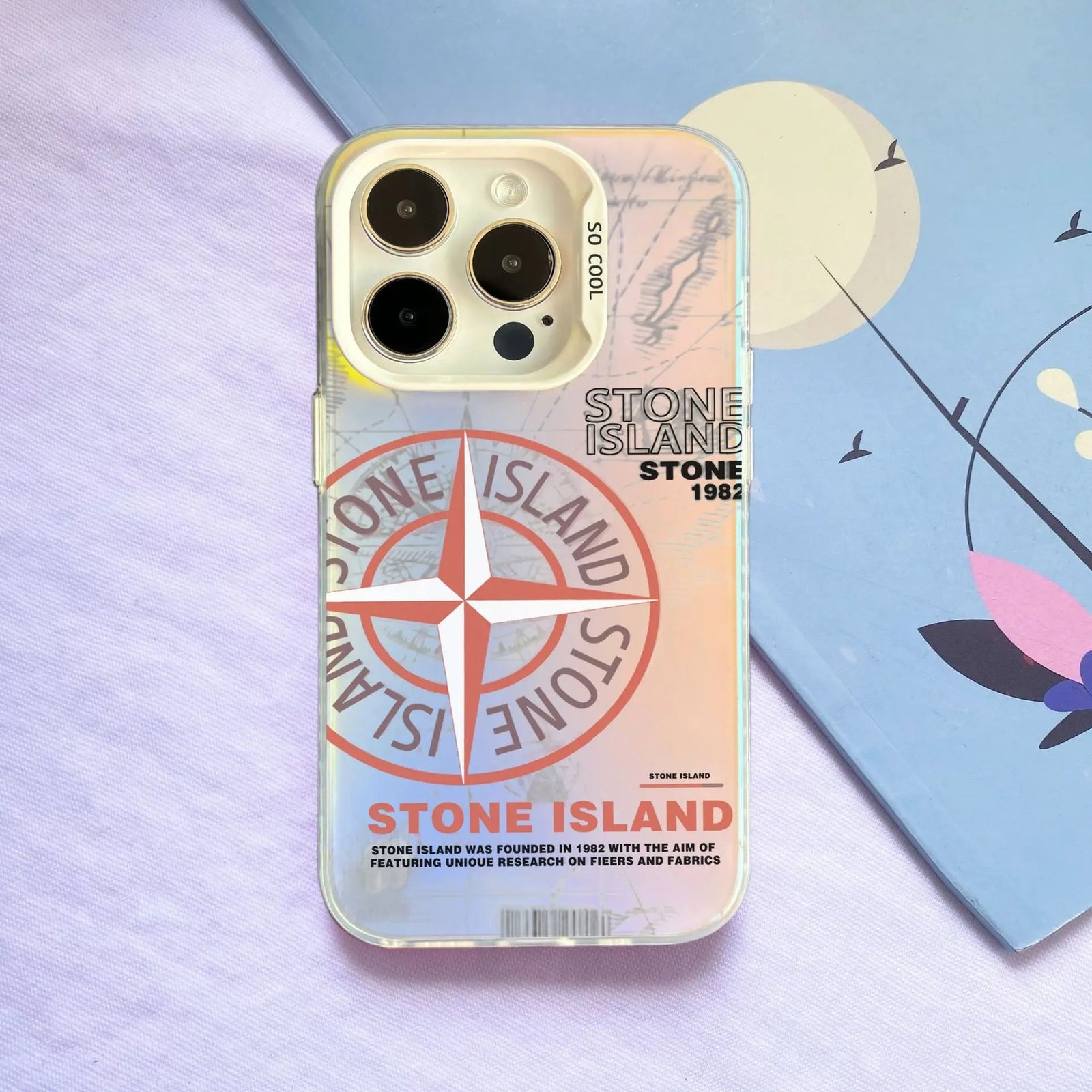Stone Island Protective Case for iPhone Models 18