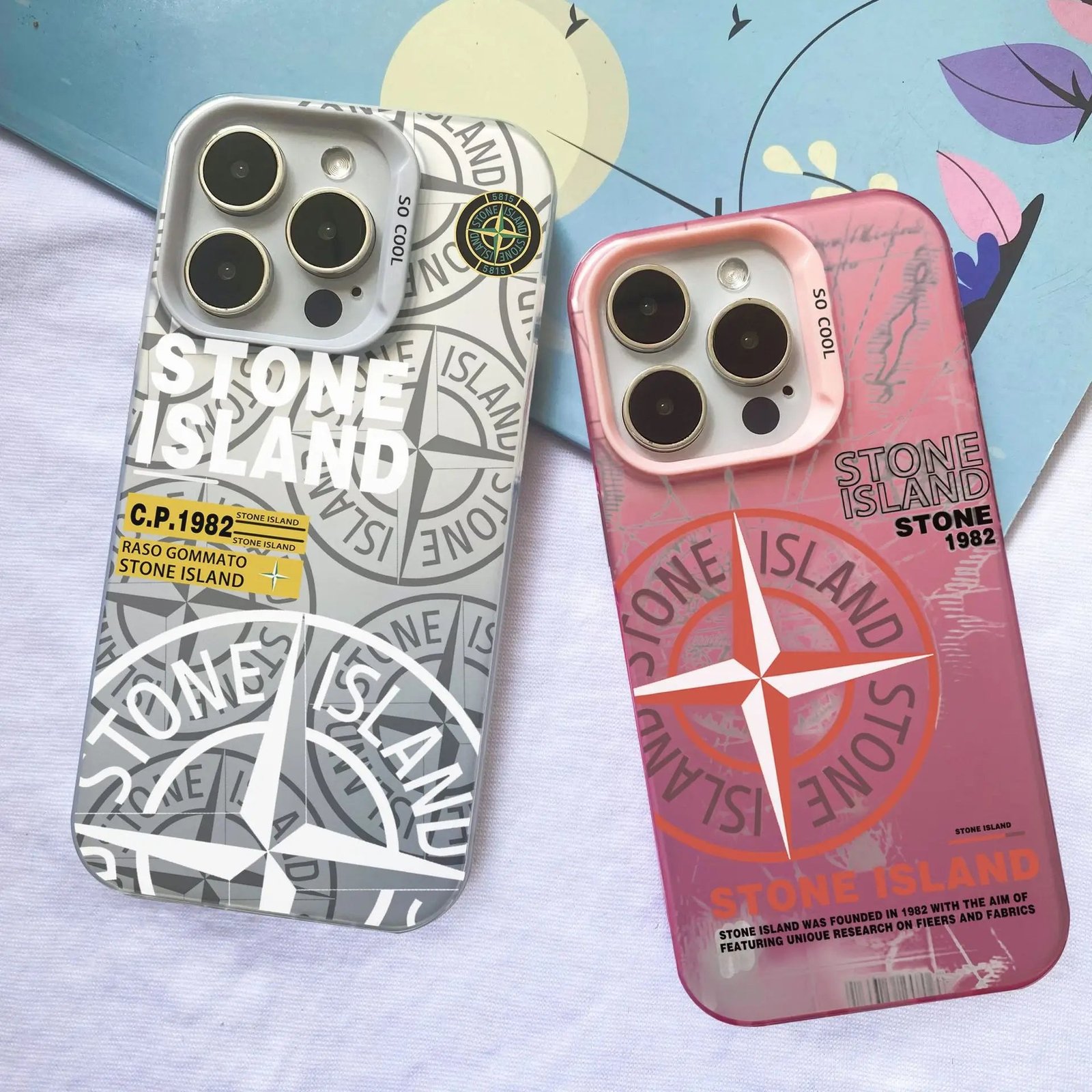 Stone Island Protective Case for iPhone Models 2