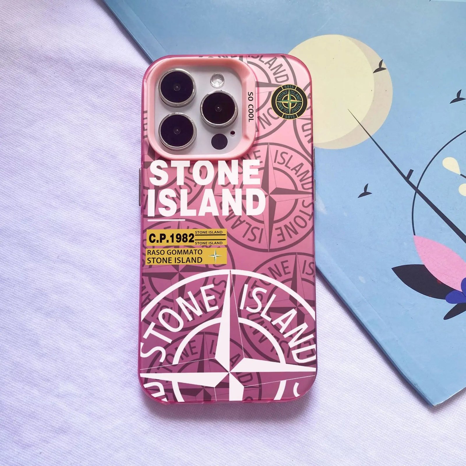 Stone Island Protective Case for iPhone Models 7