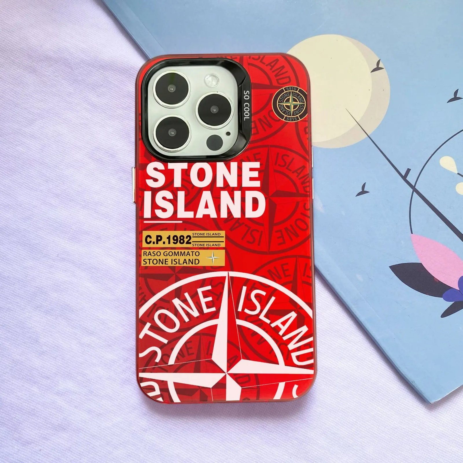 Stone Island Protective Case for iPhone Models 8