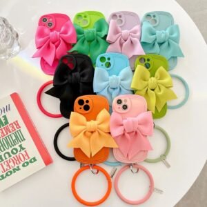 Stylish Bow Tie Phone Case for iPhone Models
