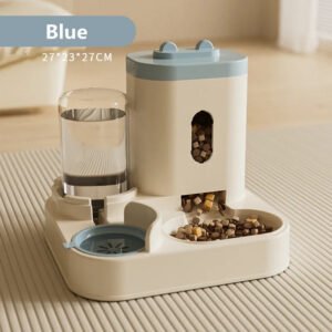 Automatic Pet Water & Food Dispenser Set for Dogs & Cats 4