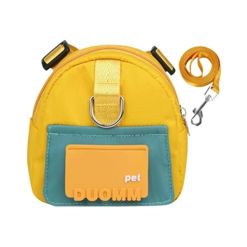 Custom Logo Dog Treat Training Backpack with Leash Pocket 2