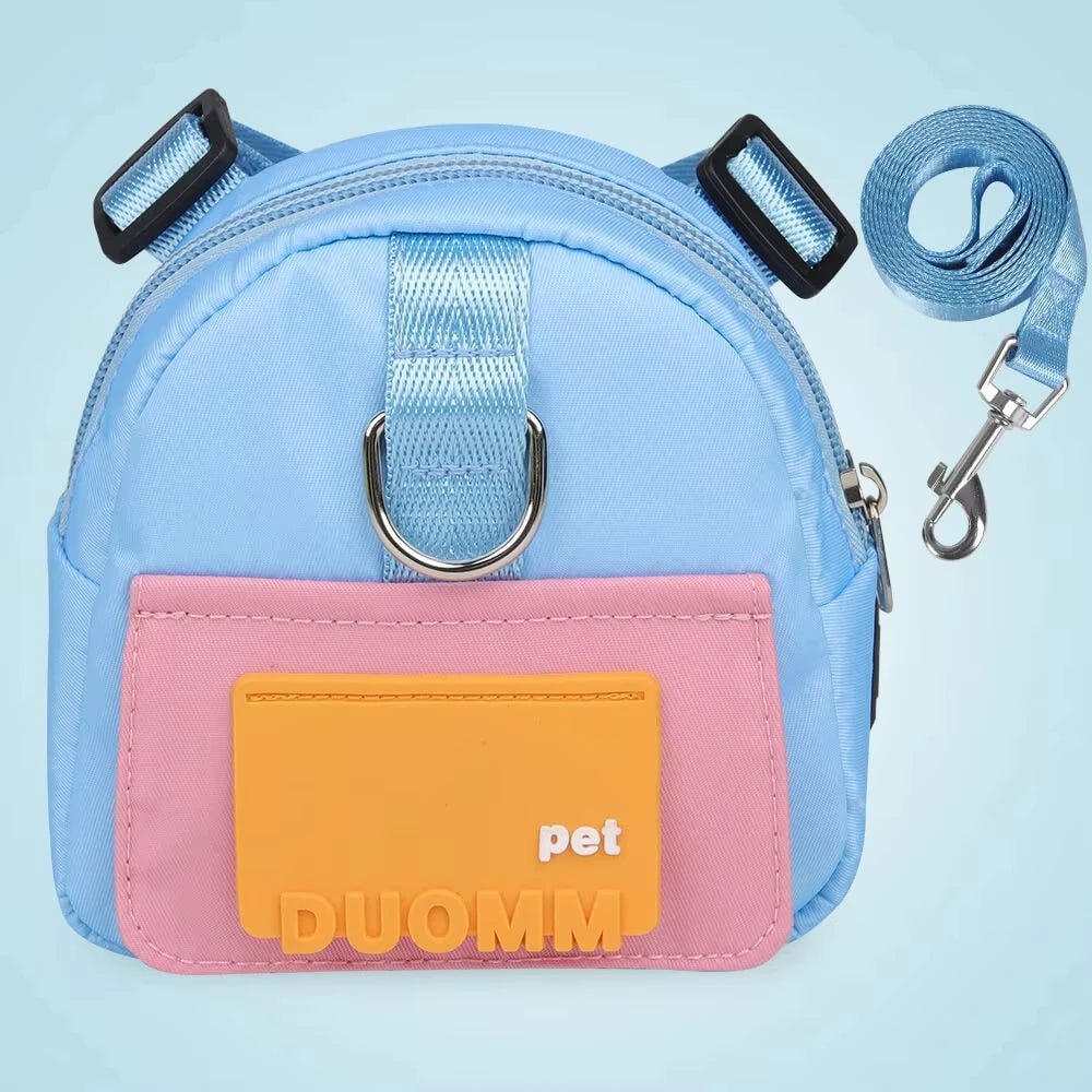 Custom Logo Dog Treat Training Backpack with Leash Pocket 8