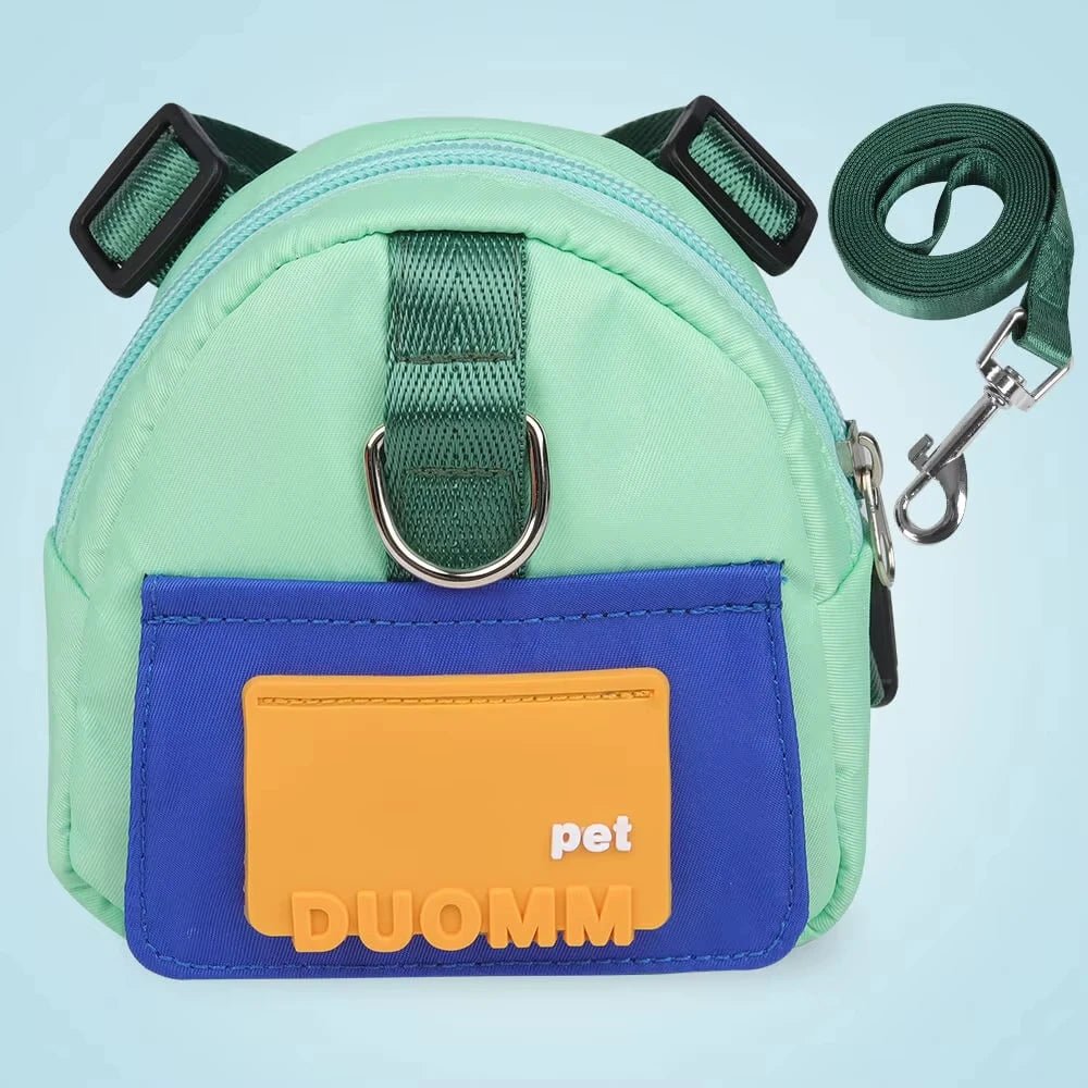 Custom Logo Dog Treat Training Backpack with Leash Pocket 9