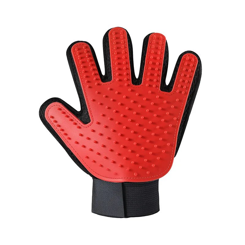 Pet Hair Removal Gloves & Bath Comb for Cats & Dogs 4