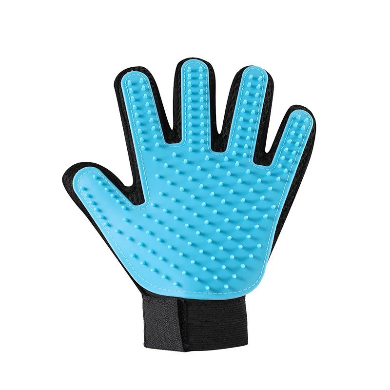 Pet Hair Removal Gloves & Bath Comb for Cats & Dogs 7