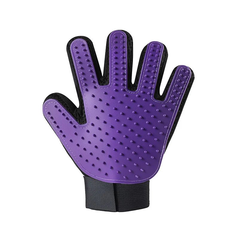 Pet Hair Removal Gloves & Bath Comb for Cats & Dogs 9